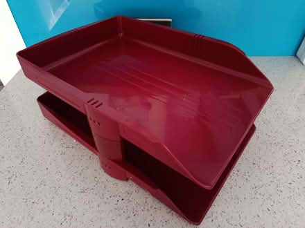 Photo of free Burgundy paper trays (Sutton Courtenay OX14) #1