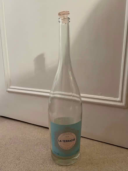 Photo of free Large 1.5l glass bottle & stopper (Tooting Bec, SW17) #1