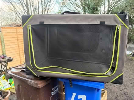 Photo of free Travel/fabric dog crate (S5 Shiregreen) #1