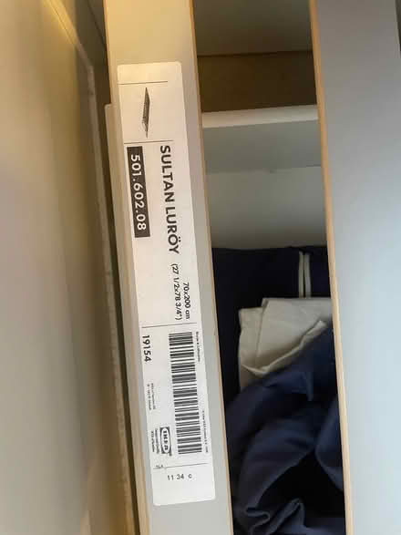 Photo of free IKEA sultan bed with drawers (Birdham) #2