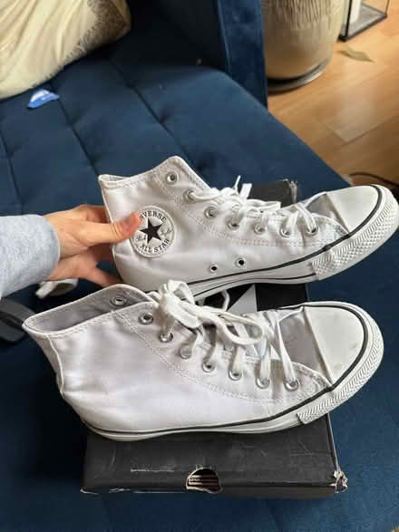 Photo of free converse shoes size 5.5Uk (Tabley Road, N7) #2