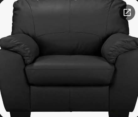 Photo of Leather arm chair (Southport PR9) #1