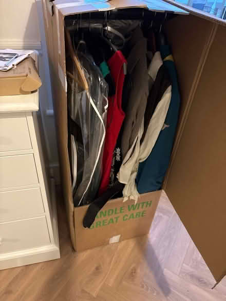 Photo of free 3 movers wardrobe boxes (Marryat Road SW19) #3