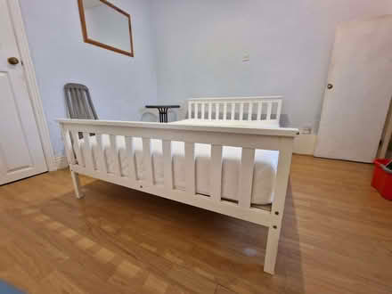 Photo of free Double bed frame and mattress (West Cliff BH2) #2