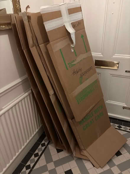 Photo of free 3 movers wardrobe boxes (Marryat Road SW19) #1
