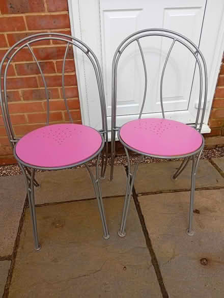 Photo of free 2 Ikea dining chairs (PO7) #1
