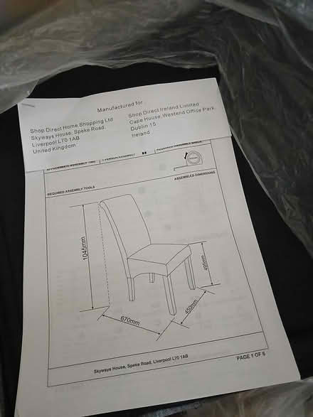 Photo of free Dining chairs (Torquay TQ1) #1