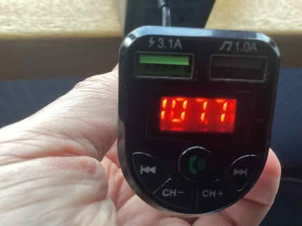 Photo of free FM Transmitter with USB/Bluetooth (Plean FK7) #1