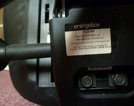 Photo of free Orangebox HB office chair (Hartwood Green PR7) #2