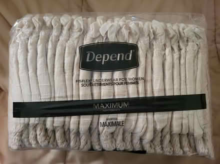 Photo of free Depend Underwear for Women (Downers Grove (south side)) #1