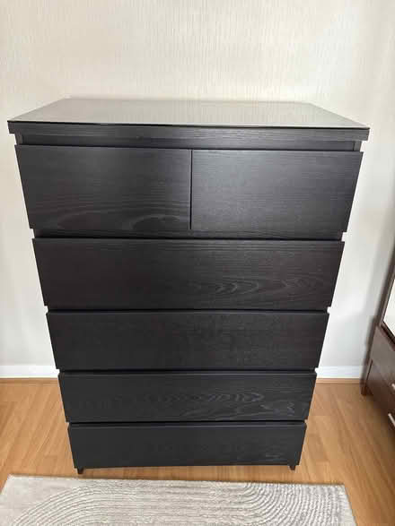 Photo of free Chest of Drawers- Black Ash (Redhill, Surrey RH1 2) #1
