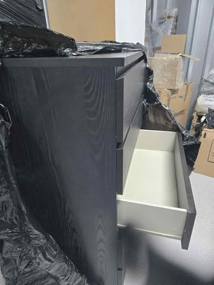 Photo of free Tall chest of drawers ikea charcoal dark colour. (Enfield EN1) #2