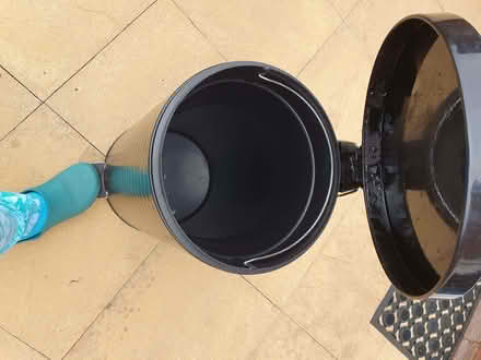 Photo of free Black Kitchen Pedal Bin with inner removable bin (Lyppard Grange WR4) #2