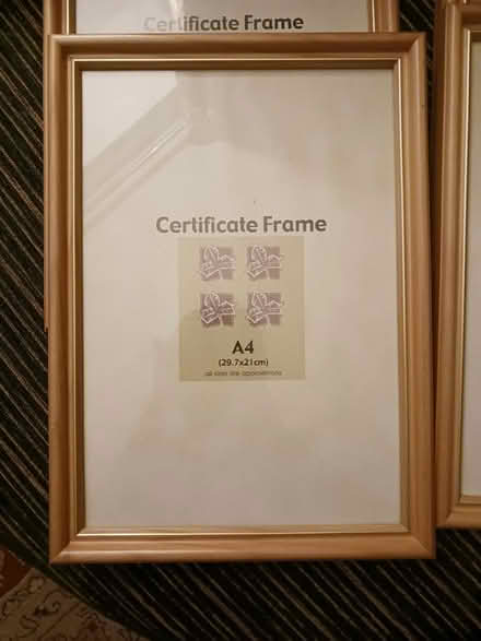 Photo of free 4 A4 wooden frames (Shepherds Bush W12) #2