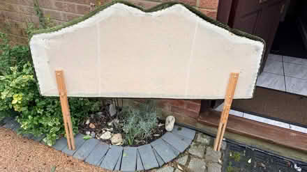 Photo of free Double bed headboard (Purley on Thames RG8) #2
