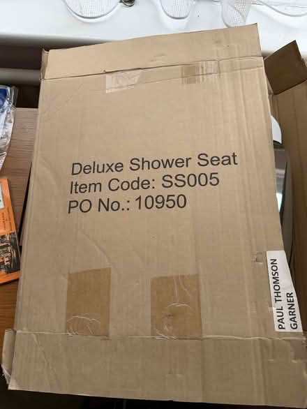 Photo of free Wall mounted shower seat new (North Harrow HA2) #2