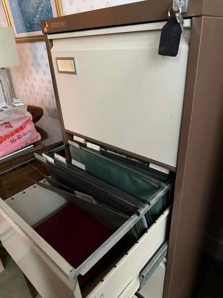 Photo of free Metal filing cabinet (North Harrow HA2) #3