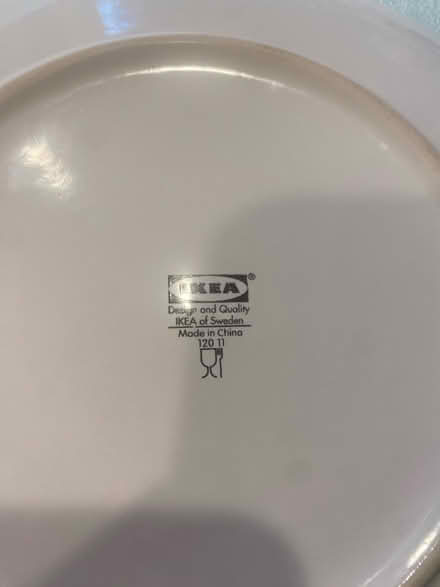 Photo of free White 10.5 inch plate Ikea (Malden Center) #1