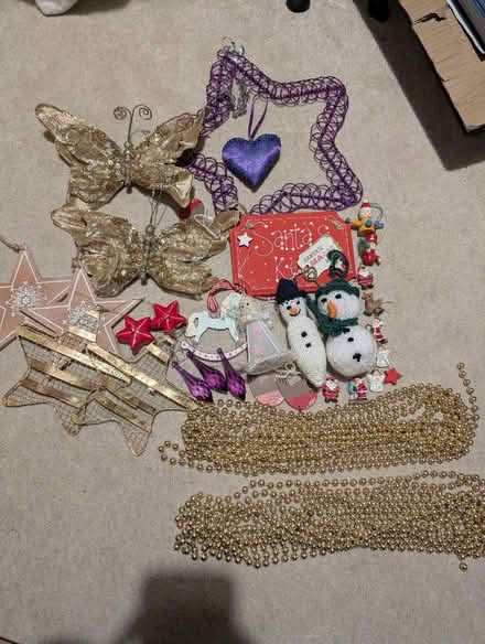 Photo of free Bundle of Christmas decorations (Cranham Gate GL3) #1