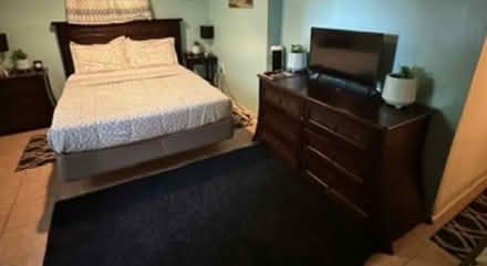 Photo of free wood bed, nightstand, dresser set (Washington DC) #1