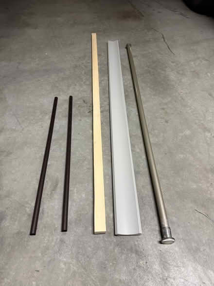Photo of free Miscellaneous wood and metal pole (Berryessa) #1