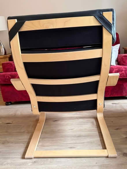 Photo of free Leather upholstered armchair (Chiswick W4) #3