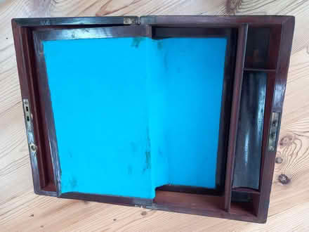 Photo of free Wood writing box (Cowplain PO8) #4