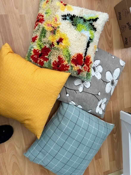Photo of free 4 Cushions (Blaby LE8) #1