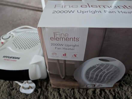 Photo of free 2 small electric fan heaters (Hoddesdon EN11) #1