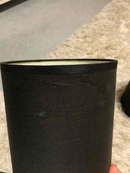 Photo of free 2 x black lampshades (Christchurch) #4