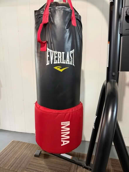 Photo of free Heavy bag, punching bag, and stand (Silver Spring (off of E.Wayne)) #2