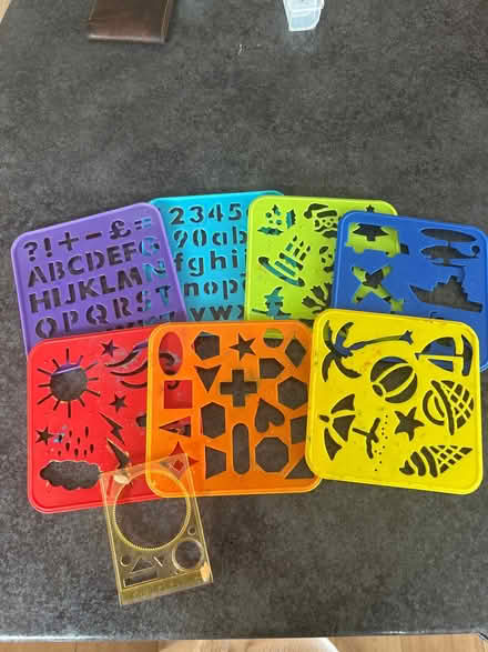 Photo of free Selection of plastic stencils (Waterlooville PO8) #1