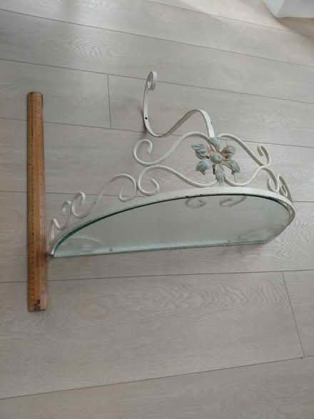 Photo of free Retro/vintage wrought iron shelf (chingford E4) #2