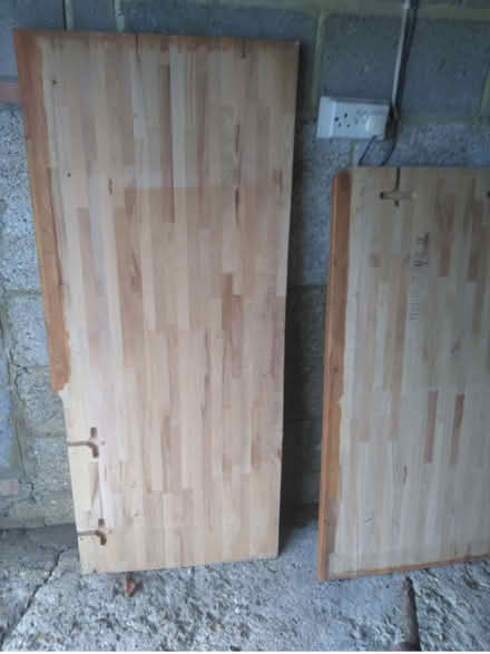 Photo of free 2 large wood panels (Seaford BN25) #1