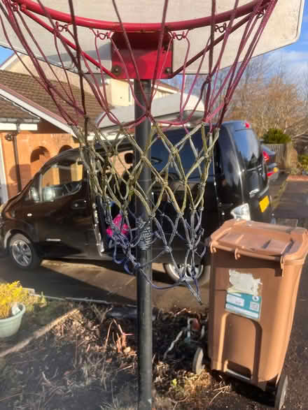 Photo of free Child's basketball net (worn but still usable) (Torbrex FK7) #2