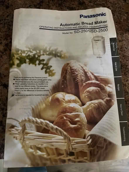 Photo of free Panasonic bread maker (CH43) #2