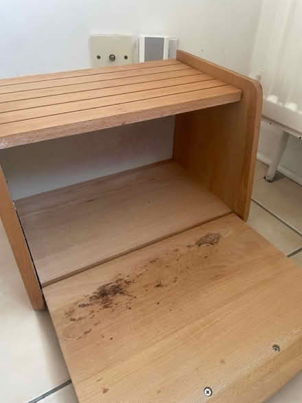 Photo of free Wooden Bread Bin (New Malden/SW20) #2