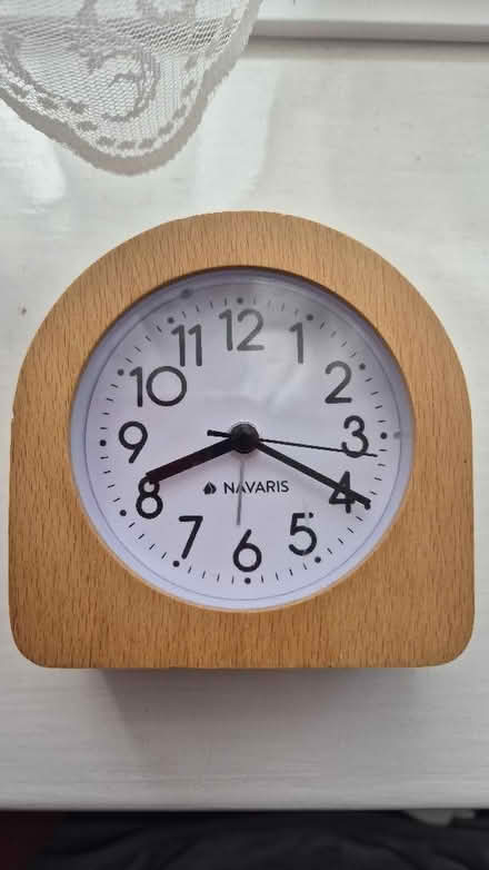 Photo of free Small wooden alarm clock (Figge's Marsh CR4) #1