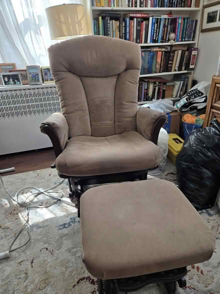 Photo of free Upholstered rocker recliners (N Rolling Road, Springfield) #1