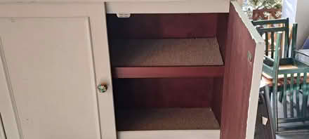 Photo of free Small white shoe cupboard (Anstey LE7) #2