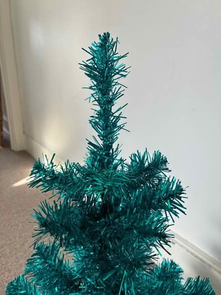 Photo of free 2 tinsel Christmas trees (Homerton E5) #3