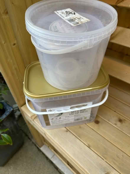 Photo of free Plastic tubs (Cheltenham) #1