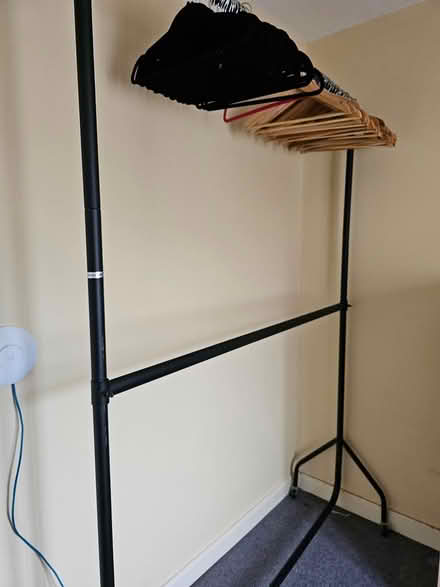 Photo of free Clothes Stand and hangers (Glenageary) #1