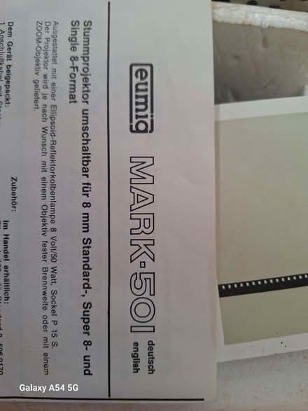 Photo of free 8mm std &Super8 Projector (Hyde GL6) #2