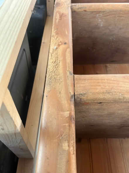 Photo of free Old pine bookcase (Bursledon SO31) #3