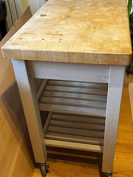 Photo of free Butcher Block on wheels (Balerno, EH14) #3
