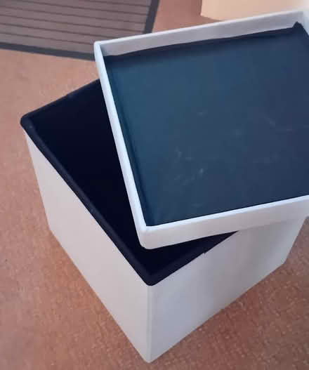 Photo of free Grey Fabric Storage Cube x 2 (Parkstone BH12) #1