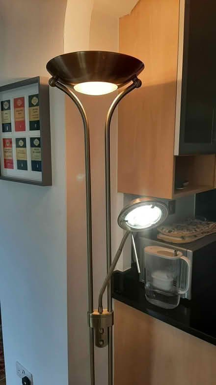 Photo of free Uplighter floor lamp (Vyne Road, Basingstoke, RG21) #2