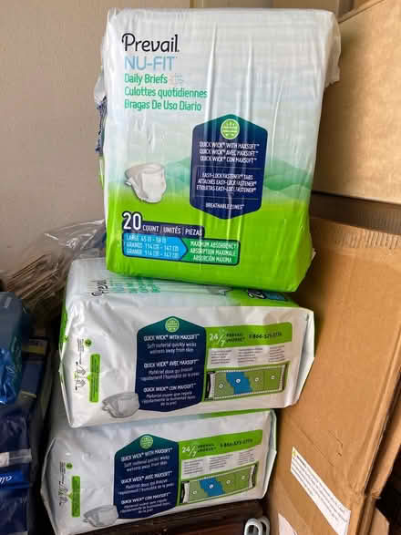 Photo of free Incontinent Briefs (3 packs of 20) (Montrose) #1