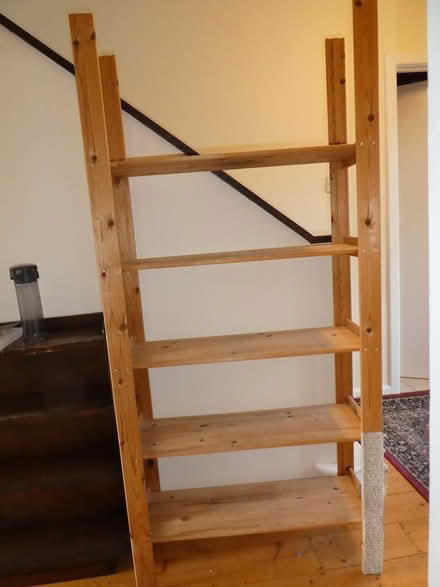 Photo of free tall pine bookcase (Rathfarnham) #3
